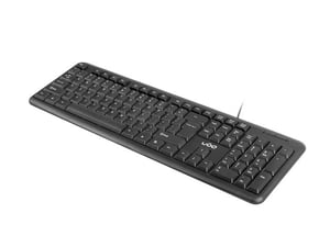 uGo UKL-1588 klawiatura Uniwersalne USB QWERTY Angielski Czarny