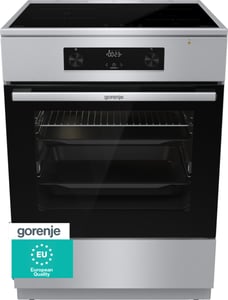 Gorenje GEIT6C60XPG Fristående spis El Induktionshäll med zoner Rostfritt stål