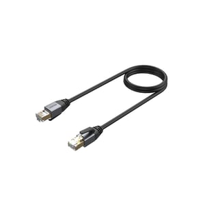UNITEK C18149AGY03-10M kabel sieciowy Czarny Cat8 S/FTP (S-STP)