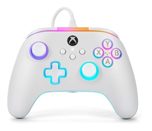 PowerA XBGP0178-01 White USB Gamepad for PC, Xbox One, Xbox Series S, and Xbox Series X