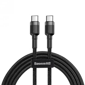 Baseus Cafule kabel USB 2 m USB C Czarny, Szary