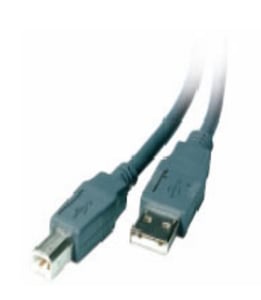 Vivanco 5m USB 2.0 A/B Cable (USB A to USB B) Gray