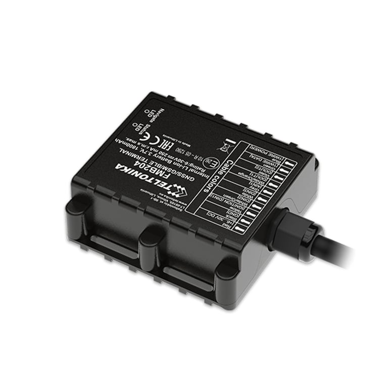 Teltonika FMB204 lokalizator GPS Samochód Czarny