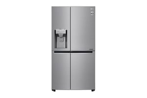LG GSL960PZVZ Kühl-Gefrierkombination, beidseitig zu öffnen, freistehend, 625 l, grau