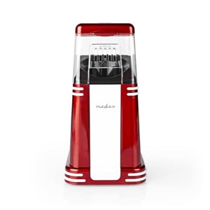 Nedis FCPC100RD popcornmaskin Röd, Vit 4 min 1200 W