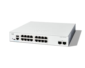 Cisco C1200-16T-2G przełącznik sieciowy Zarządzany L2/L3 Gigabit Ethernet (10/100/1000) Biały