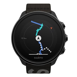 Suunto 9 Baro 3,4 cm (1.34") LED 50 mm Cyfrowy 320 x 300 px Ekran dotykowy Czarny GPS