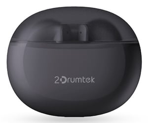 A4Tech 2Drumtek B20 True Wireless Stereo (TWS) In-Ear Headset for Bluetooth Calls and Music, Gray