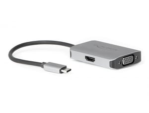 DeLOCK USB Type-C Splitter (DP Alt Mode) > 1 x HDMI + 1 x VGA output