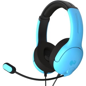PDP AIRLITE Wired Gaming Headset with Headband, Blue