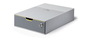 Durable VARICOLOR Document Storage Box, Plastic, Gray