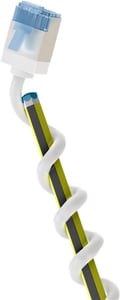 Goobay 74341 Network Cable, White, 15 m, Cat6a U/FTP (STP)