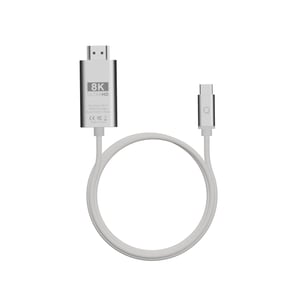 LINQ LQCCH200 przejściówka do kabli USB C HDMI Szary