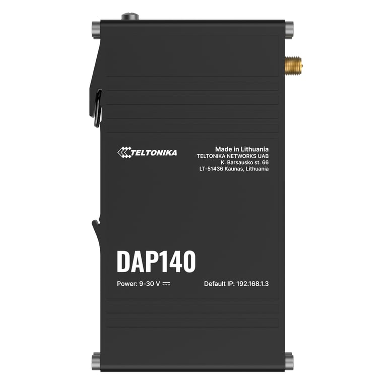 Teltonika DAP140 300 Mbit/s Czarny Obsługa PoE