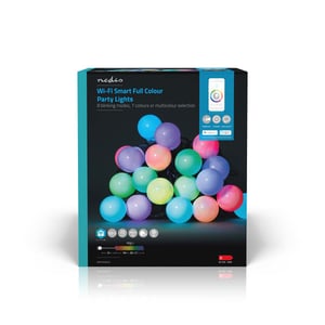 Nedis WIFILP03C20 dekorativ belysning Lätt dekorationskedja, 20 st. LED 5,62 W G