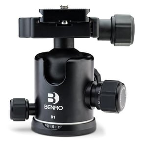 Benro B1 stativhuvud Svart 1/4" Boll (form)