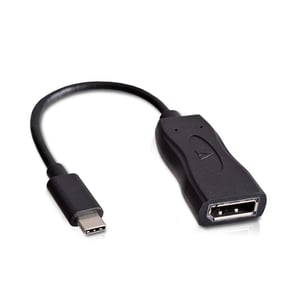 V7 V7UCDP-BLK-1E externe USB-Grafikkarte 3840 x 2160 px Schwarz