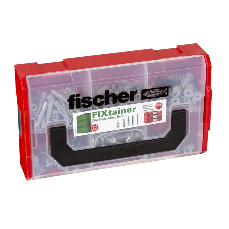 Fischer FIXtainer - Hält-Alles-Box 50 szt. Kotwa rozprężna