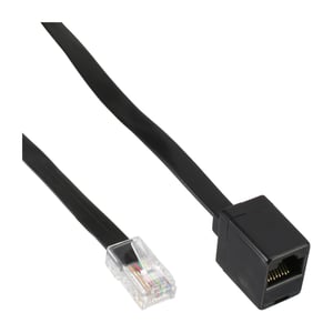 InLine 68824 kabel sieciowy Czarny 5 m