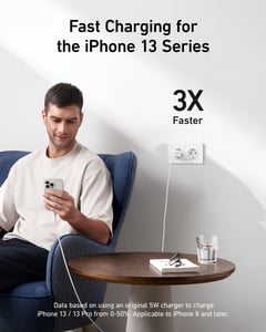 Anker 511 Ladegerät (Nano Pro) – nur offline – Mobiltelefon, Tablet – Weiß – USB – Schnellladung – Intern
