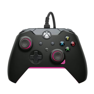 PDP Przewodowy kontroler: Stopiona czerń Na Xbox Series X|S, Xbox One oraz Windows 10/11