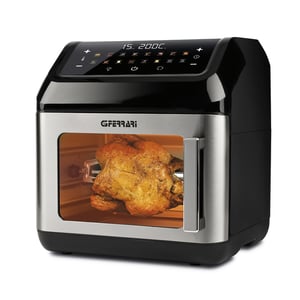 G3 Ferrari Friggisano EVO 13L Einzelne, freistehende 1700-W-Fritteuse, schwarz, Edelstahl
