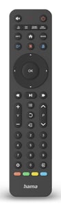Hama 00221055 Infrarot-Fernbedienung für Fernseher. Tasten drücken
