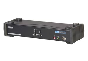 ATEN CS1782A przełącznik KVM Możliwości montowania w stelażu Czarny