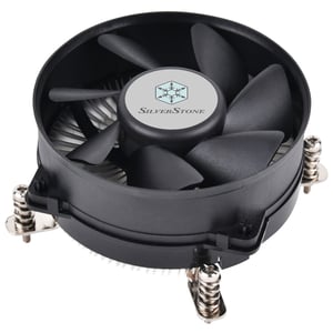 Silverstone NT08-115X Processorkylare med luftkylning, 9,2 cm, svart, koppar, silver, 1 st.