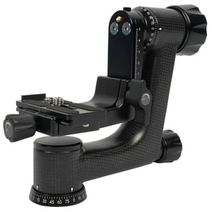Sirui PH-10 głowica statywu Czarny Carbon, Włókno 1/4, 3/8" Gimbal
