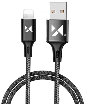 Wozinsky 5907769301186 kabel Lightning 1 m Czarny