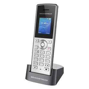 Grandstream Networks WP810 telefon VoIP Czarny, Metaliczny 2 linii TFT Wi-Fi
