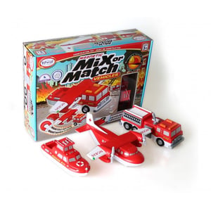 Beliebte Spielzeuge „Mix or Match“-Fahrzeuge „Feuerwehr und Rettung“