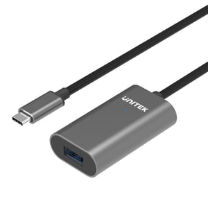 UNITEK U304A kabel USB USB 3.2 Gen 1 (3.1 Gen 1) 5 m USB C USB A 5 Gbit/s Szary