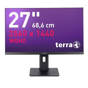 TERRA 3030223 Computermonitor 68,6 cm (27") 2560 x 1440 px Wide Quad HD LCD Schwarz