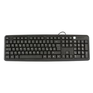 Techly IDATA 955-UBK tangentbord, universellt USB QWERTY, italienskt, svart