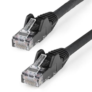 StarTech N6LPATCH15MBK kabel sieciowy Czarny 15 m Cat6 U/UTP (UTP)