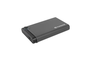 Transcend TS0GSJ25CK3 Festplattengehäuse HDD/SSD-Gehäuse Grau 2,5"
