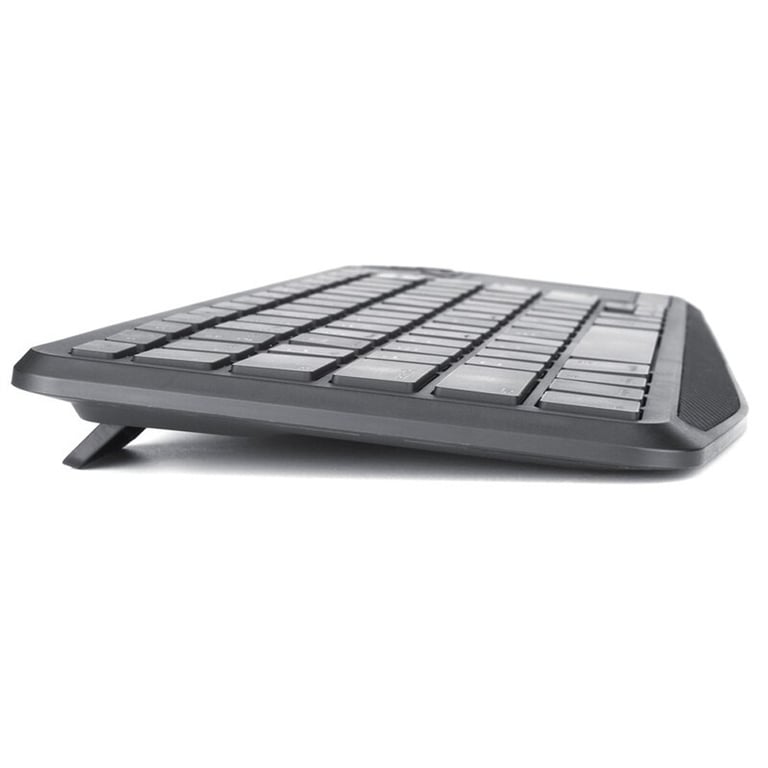 Techly ICTB9801TB klawiatura Uniwersalne RF Wireless + Bluetooth QWERTY US English Czarny