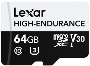 Lexar High-Endurance 64 GB MicroSDXC UHS-I Klasa 10