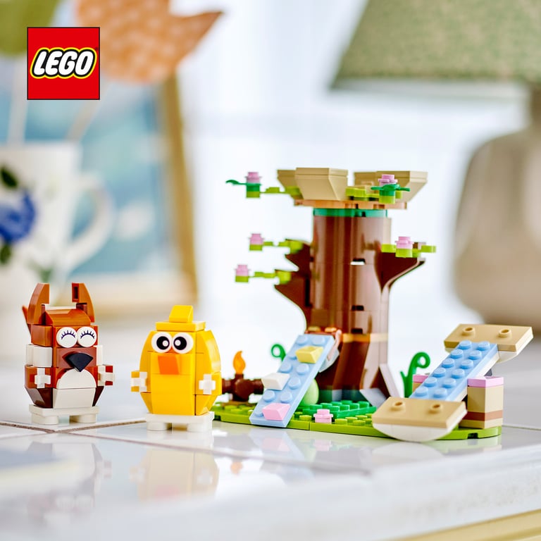 LEGO Iconic Wiosenny plac zabaw dla zwierzątek