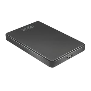 LogiLink UA0339 Hard Drive Enclosure HDD/SSD Enclosure Black 2.5"
