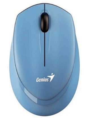 Genius NX-7009 mus för hemmabruk, tvåhandsmodell, RF-trådlös, BlueEye, 1200 DPI