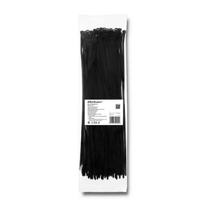 Qoltec 52210 opaska kablowa Opaska kablowa do drabiny Nylon Czarny 100 szt.