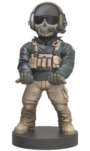 EXG Cable Guys - Call of Duty Lt. Simon 'Ghost' Riley Uchwyt aktywny Telefon komórkowy/Smartfon, Pilot Wielobarwny