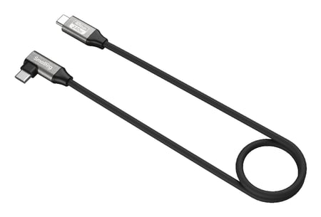 SmallRig 5076 kabel USB USB 2.0 0,6 m USB C 40 Gbit/s 240 W Czarny, Szary