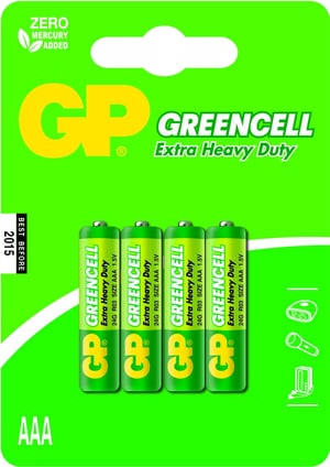 GP Batteries Greencell AAA Einwegbatterie Zink-Chlorid