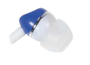 Vivanco Colour Buds Kopfhörer, kabelgebunden, In-Ear, Musik, Blau, Weiß