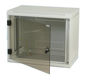Triton 19" Rack Wall-mount 15U/500 glass door Szafa wisząca Szary