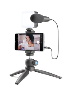 Cellularline BTVLOGGERKITK – Set für Vlogger